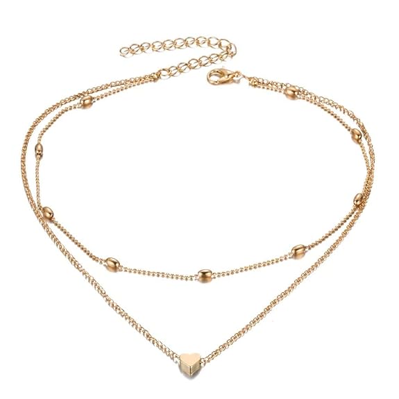 Multilayer Chain Pendant Necklace