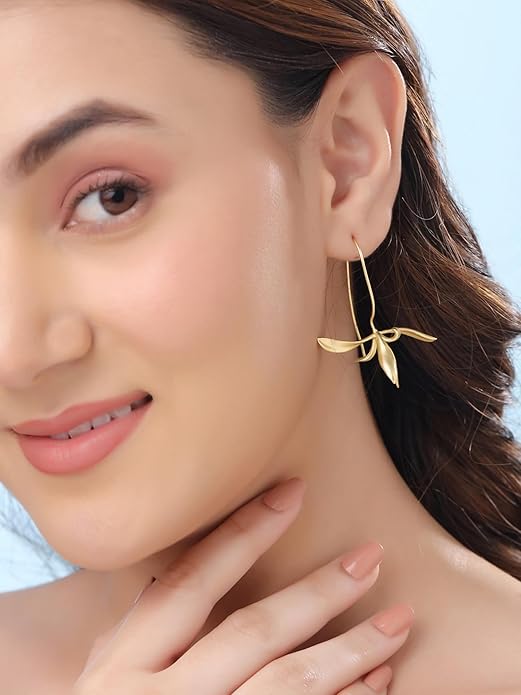 Yellow Chimes Drop Earrings